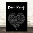 Counting Crows Rain King Black Heart Song Lyric Art Print