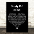 Jorja Smith feat. Maverick Sabre Carry Me Home Black Heart Song Lyric Art Print