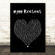 Rend Collective 10,000 Reasons Black Heart Song Lyric Art Print