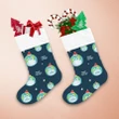 Planet Earth In Medical Mask And Christmas Hat Christmas Stocking