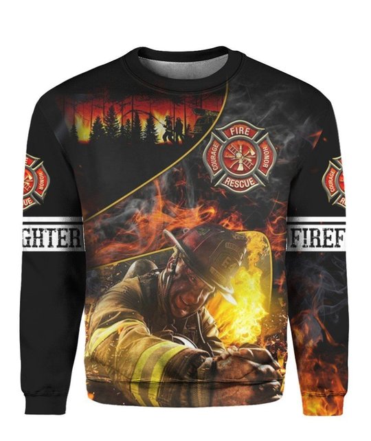 FIREFIGHTER 3D HOODIE