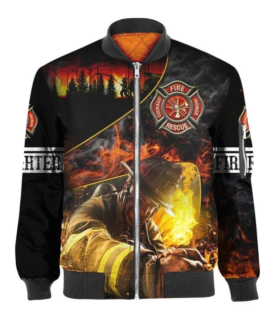 FIREFIGHTER 3D HOODIE