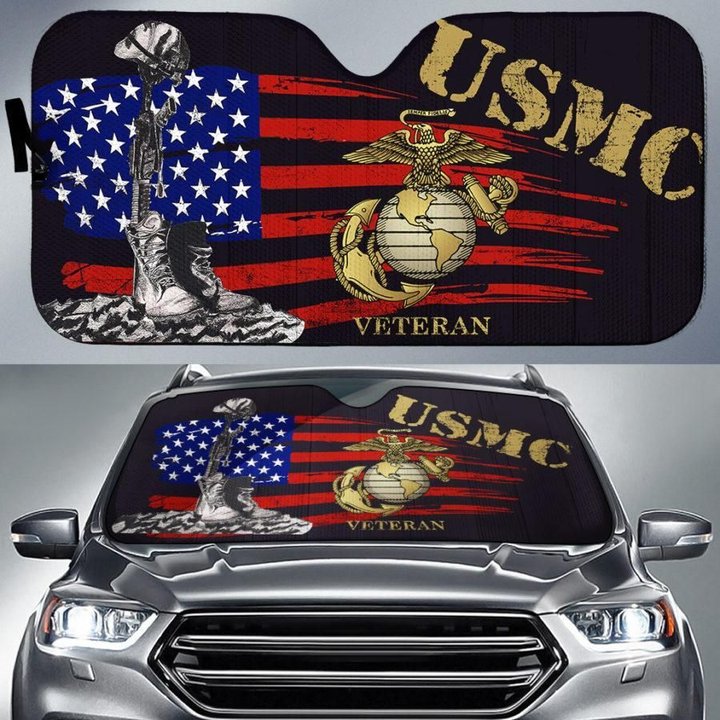 U.S MARINE VETERAN - Auto Sun Shade DCT