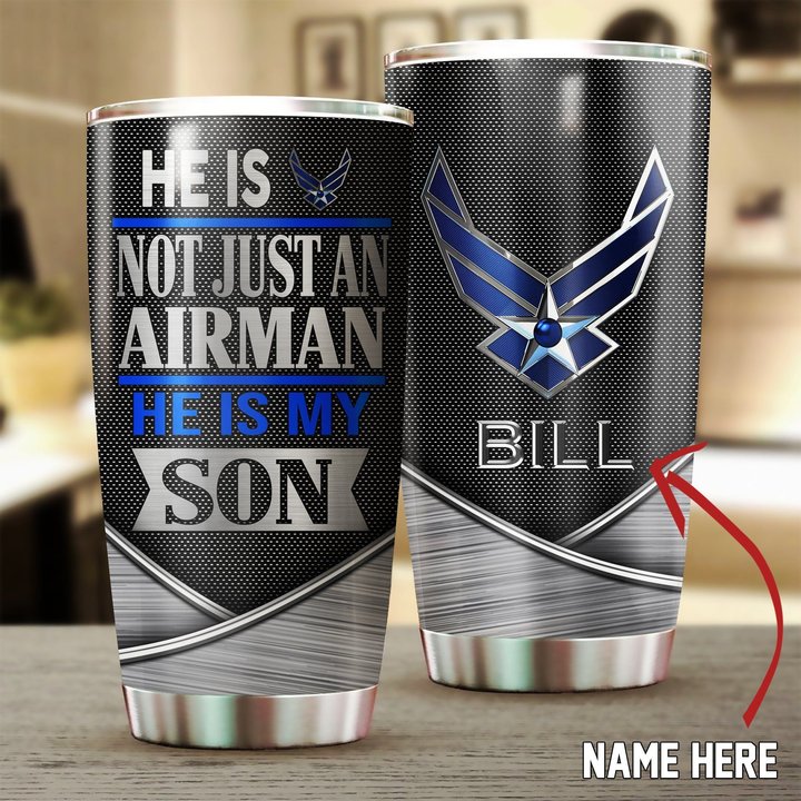 U.S AIRFORCE - Tumbler Cup - CUSTOMIZED NAME