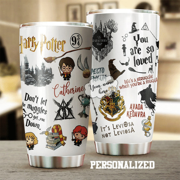 Resger HP Tumbler Cup Custom Name VH62-PKL