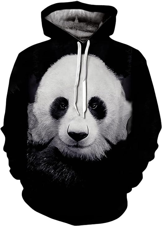 Resger Panda Hoodie 2d VH18 - HDD