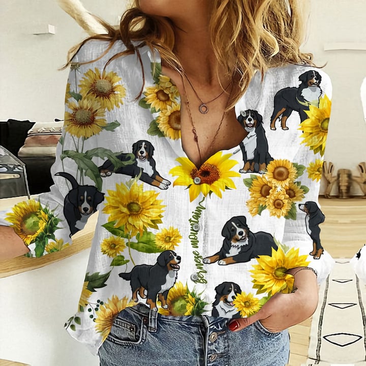 Resger Sunflower Linen Shirts VH17 NLC