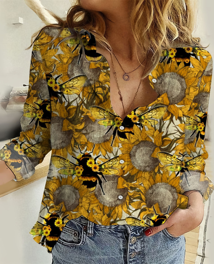 Resger Sunflower Linen Shirts VH18 DCC