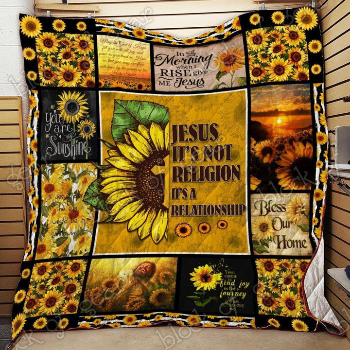 Resger Sunflower Quilt Blanket VH9-NTQ
