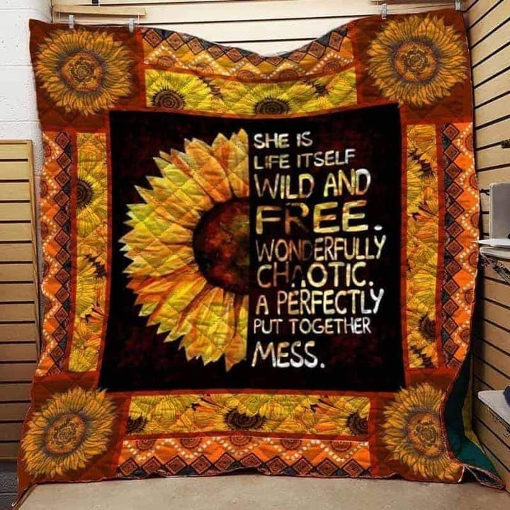 Resger Sunflower Quilt Blanket VH31 - MCB