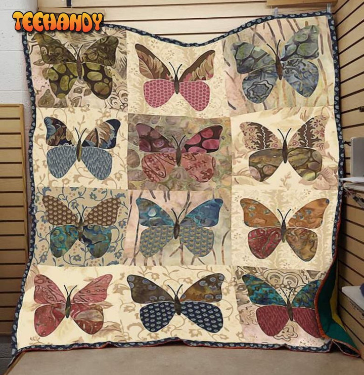 Resger Butterfly Quilt Blanket VH263- PKL