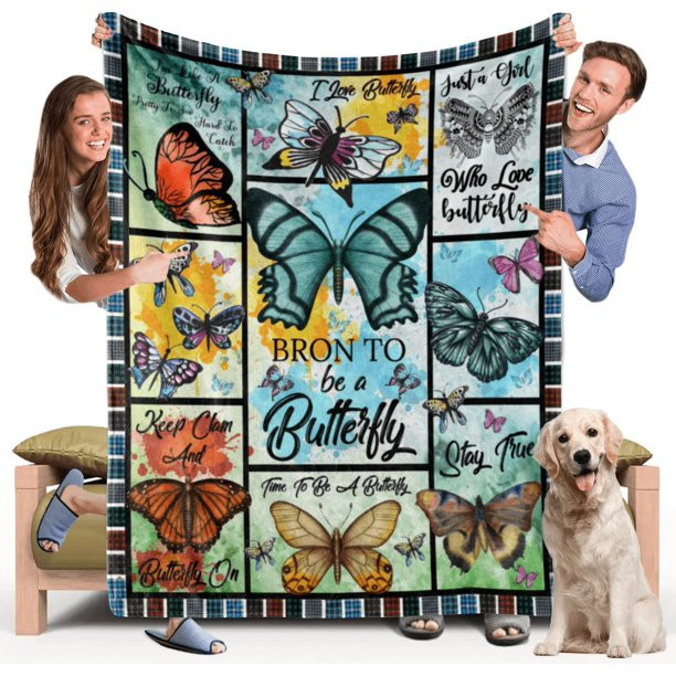 Resger Butterfly Quilt Blanket VH255- PKL