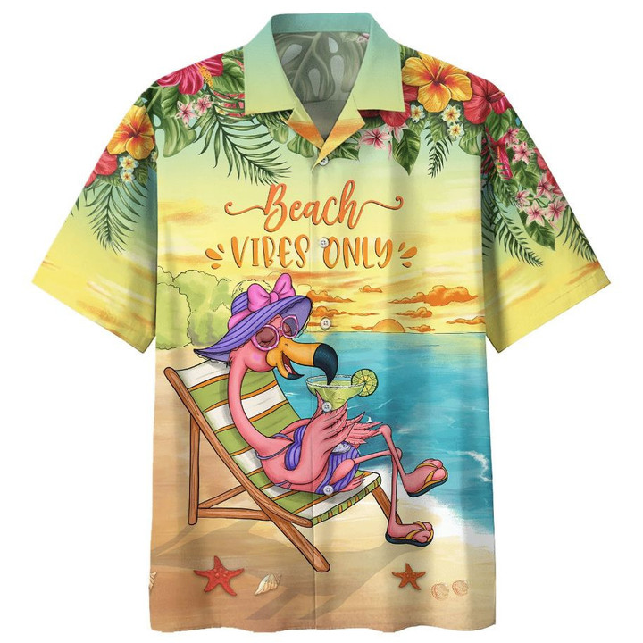 Resger Flamingo Hawaii Shirt (CN) VH92 PKL
