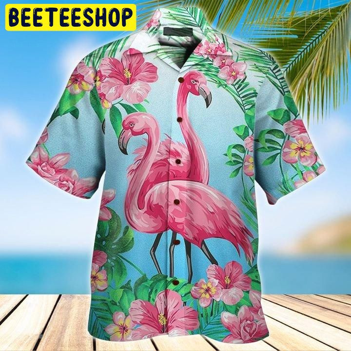 Resger Flamingo Hawaii Shirt (CN) VH86 PKL