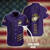U.S MARINE - SHORT SLEEVE SHIRTS CUSTOMIZED NAME