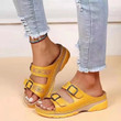 Women's Breathable Orthopedic Adjustable Leather Sandals 🔥HOT DEAL - 50% OFF🔥