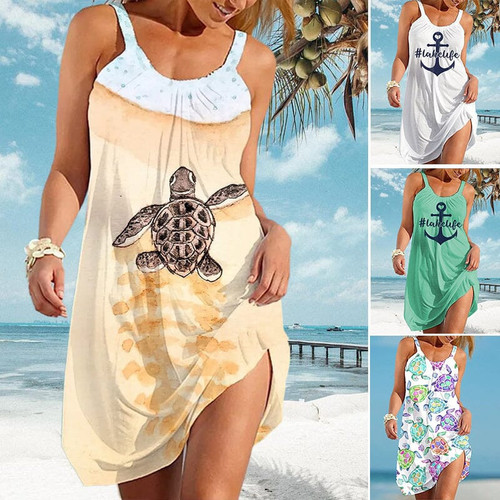 Beach Vacation Print Dress 🔥HOT DEAL - 50% OFF🔥