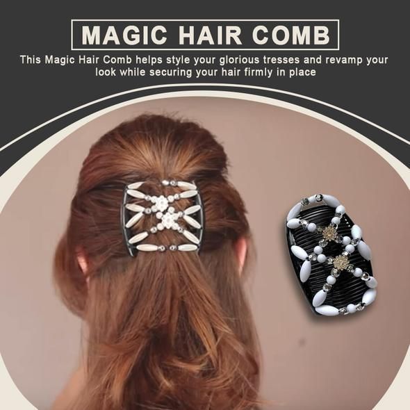 ✨ Pearl Magic Hair Combs