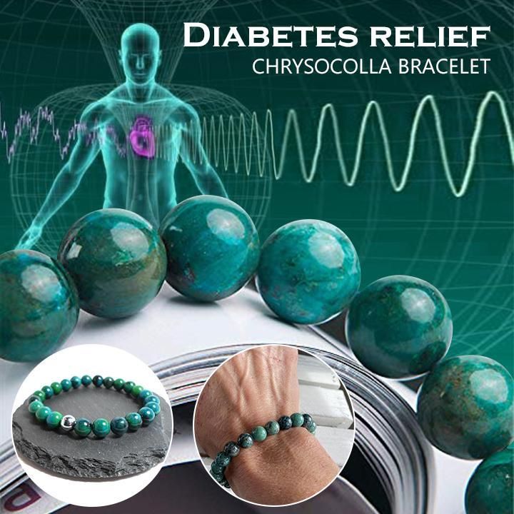 Diabetes Relief Chrysocolla Bracelet 🔥 BUY 3 GET 1 FREE AND FREESHIPPING 🔥