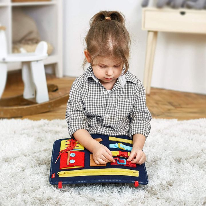 KIDS BUSY BOARD EDUCATIONAL TOY 🔥 HOT DEAL - 50% OFF 🔥