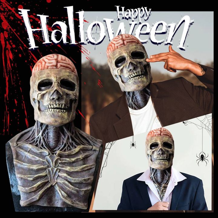 The Latest Skeleton Biochemical Mask For 2021 🎃 Early Halloween Promotion 🎃