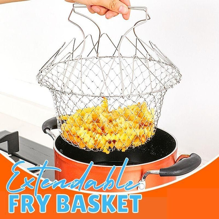Extendable Fry Basket 🔥 HOT DEAL - 50% OFF 🔥