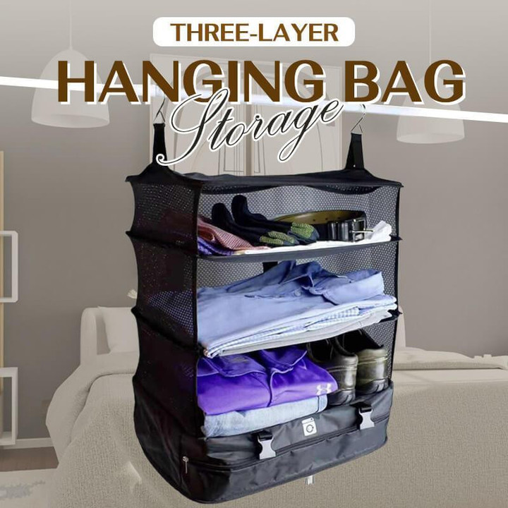 🔥NEW YEAR SALE🔥 Three-Layer Storage Hanging Bag