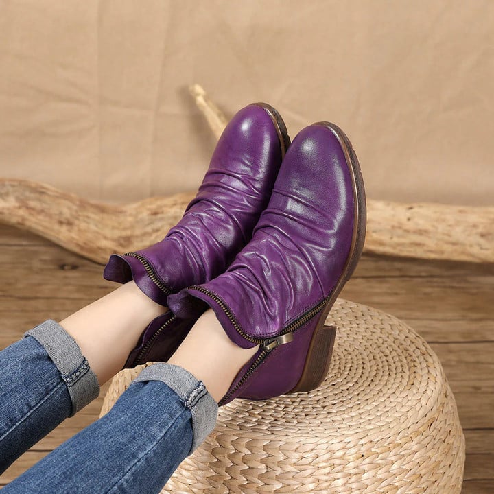Boots Zipper Casual Colors 🔥HOT DEAL - 50% OFF🔥