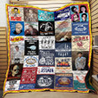 Seinfeld Quotes Collage Quilt Blanket