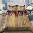 Black Women God Says You Are Strong Lovely Cotton Bed Sheets Spread Comforter Duvet Cover Bedding Sets
