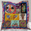 And Into The Forest I Go To Lose My Mind And Find My Soul  Hippie Peace Quilt Blanket Great Customized Blanket Gifts For Birthday Christmas Thanksgiving