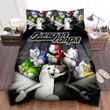 Danganronpa Monokuma And Cubs Artwork Bed Sheets Spread Comforter Duvet Cover Bedding Sets