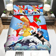 Toradora Taiga The Tiger And Ryuuji With The Parrot Bed Sheets Spread Comforter Duvet Cover Bedding Sets