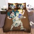 Dr. Stone Characters Silhouette Bed Sheets Spread Comforter Duvet Cover Bedding Sets