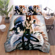 Steins;Gate Kurisu With Rintaroi And Mayuri Bed Sheets Spread Comforter Duvet Cover Bedding Sets