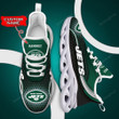 New York Jets NFL Custom Name Max Soul Shoes