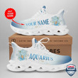 Zodiac Aquarius Custom Name Max Soul Shoes