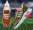 Miami Hurricanes Personalized Max Soul Shoes