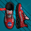 NCAA Wisconsin Badgers Personalized Custom Name Max Soul Shoes