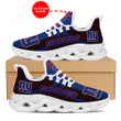 New York Giants NFL Custom Name Max Soul Shoes