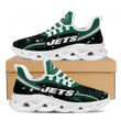 New York Jets Splash Colors Design Trending Max Soul Shoes