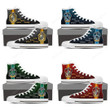 Harry Potter 4 Houses High Top Shoes