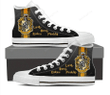 Hufflepuff Symbol Of Loyalty Kindness Honesty And Friendship Harry Potter High Top Shoes