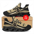 Purdue Boilermakers Custom Name Personalized Max Soul Sneakers Running Sports Shoes For Men Women