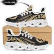 Purdue Boilermakers Mascot Custom Name Personalized Max Soul Sneakers Running Sports Shoes For Men