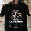 NFL John Madden Raiders Legends And Signatures T Shirt