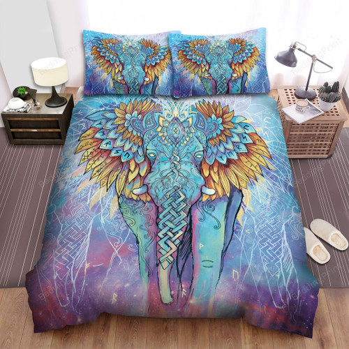 The Creature - The Spirit Elephant Art Bed Sheets Spread Duvet Cover Bedding Sets