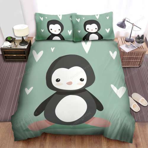 The Wildlife - The Penguin Is Alone Bed Sheets Spread Duvet Cover Bedding Sets