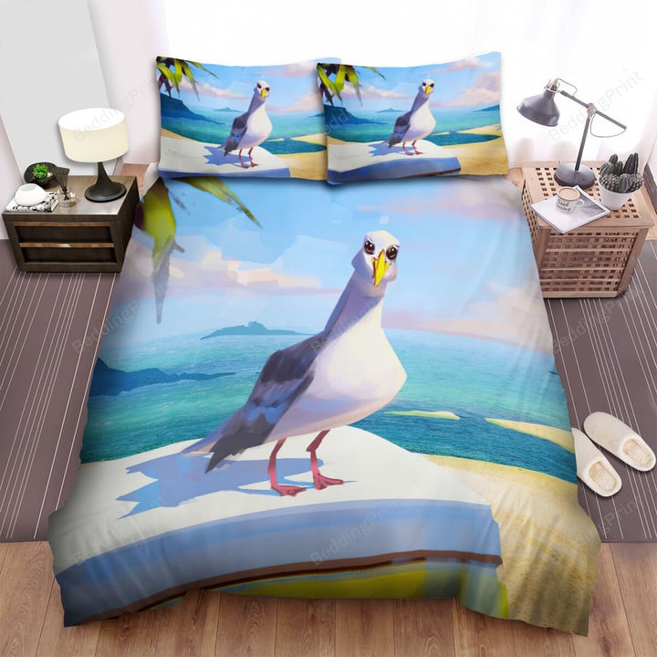 The Wildlife - The Seagull On The Box Bed Sheets Spread Duvet Cover Bedding Sets