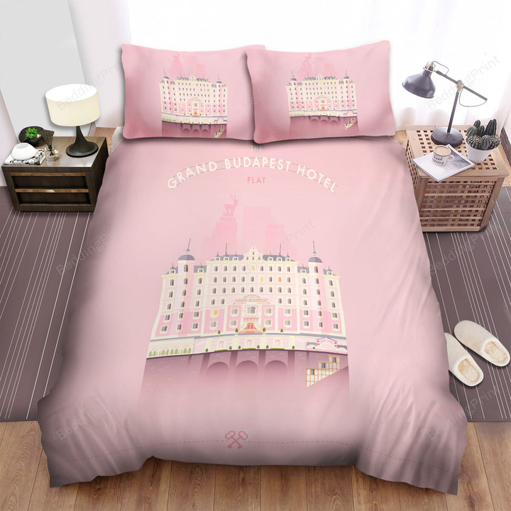 The Grand Budapest Hotel (2014) Movie Digital Art 6 Bed Sheets Spread Comforter Duvet Cover Bedding Sets